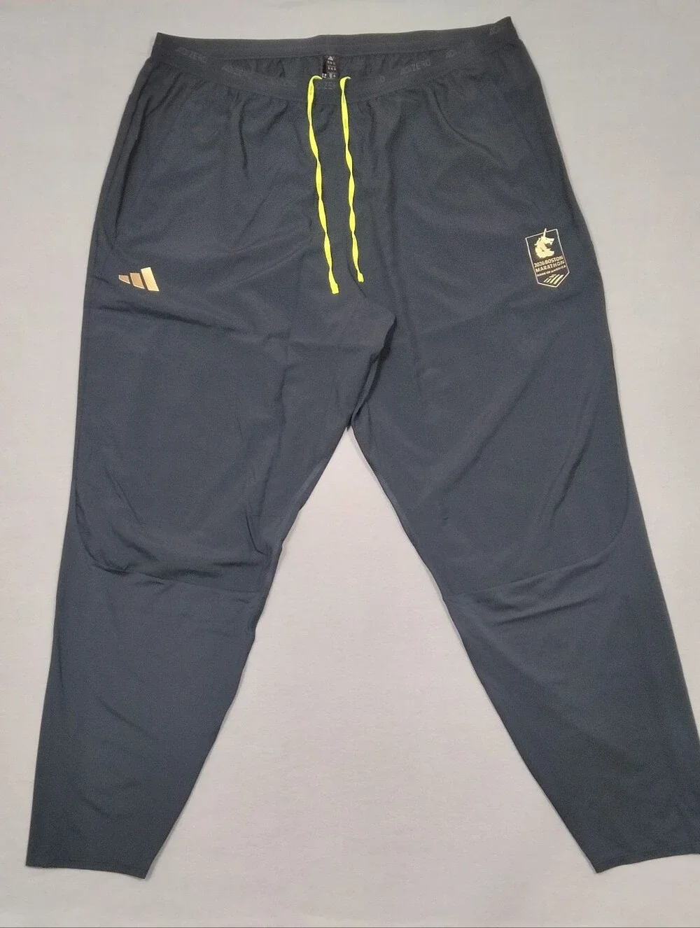 Adidas Adizero 2026 Boston Marathon Running Track Warm Up Pants 2XL Men's Navy
